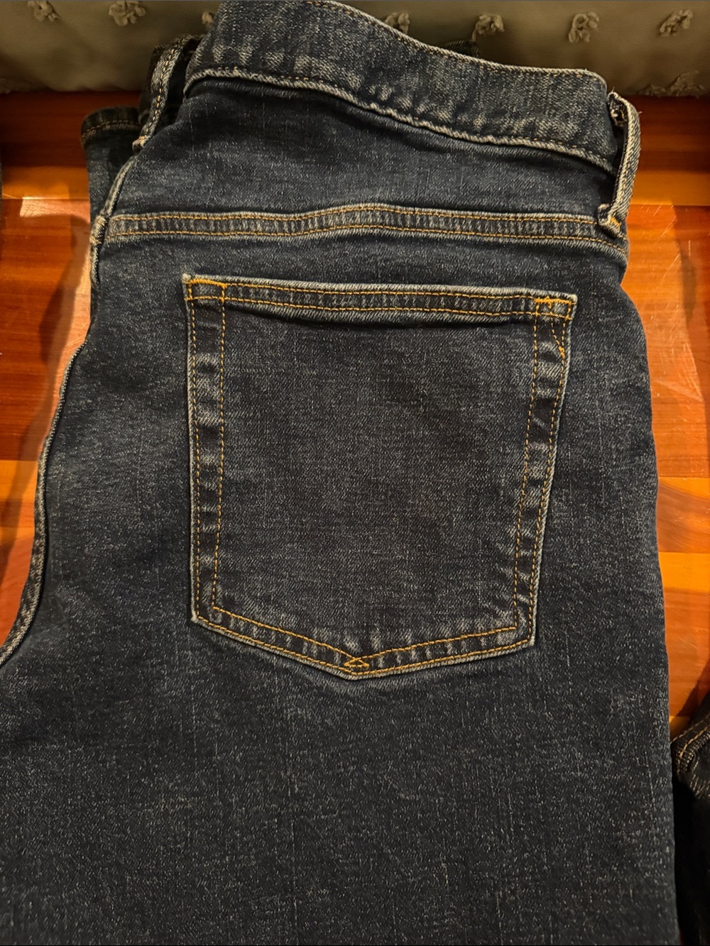 GAP Men's Indigo Straight-Leg Jeans